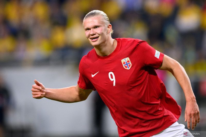 Erling Håland marque trois buts en UEFA Nations League